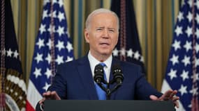 Le président américain Joe Biden, le 9 novembre 2022 à la Maison Blanche (Washington D.C.)