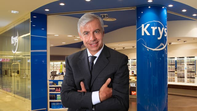 Jean-Pierre Champion, qui dirige la coopérative Krys depuis 2012, veut plus de concurrence pour faire baisser les prix.