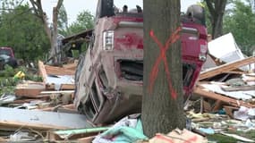 La ville de Greenfield (Iowa) balayée par une tornade le 22 mai 2024