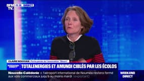 Claire Nouvian (porte-parole de l'association "Bloom"): "Les actionnaires de Totalénergies, comme l'entreprise, continuent à voter de façon aveugle pour l'expansion des énergies fossiles"