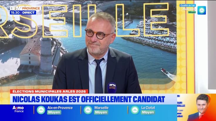 Municipales à Arles : Nicolas Koukas est officiellement candidat