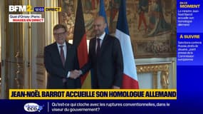 Jean-Noël Barrot reçoit son homologue allemand