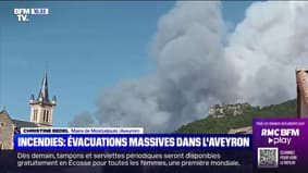 Incendie à Mostuéjouls: "Une vraie catastrophe sur le plan de notre patrimoine et de notre environnement", déplore la maire de la commune