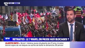 Julien Odoul, député RN de l'Yonne dénonce les "responsables syndicaux qui ont appelé à voter Macron"