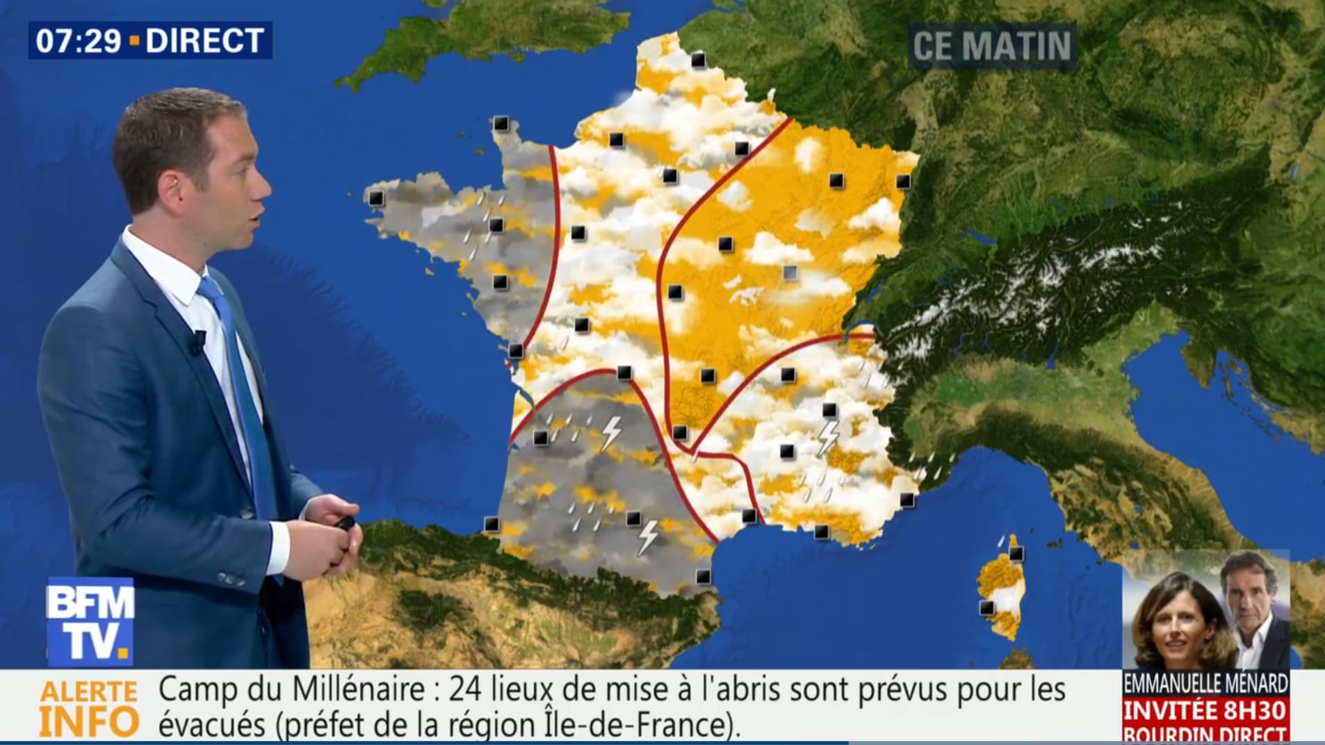 Météo du mercredi 30 mai 2018 Météo du mercredi 30 mai 2018