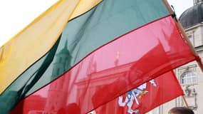 Le drapeau de la Lituanie.