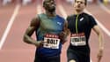 Usain Bolt vainqueur du 200m au meeting Areva