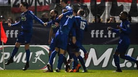 La joie des joueurs de Chambly 