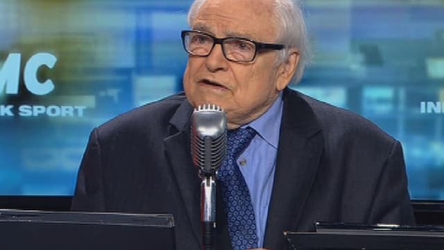 Me Henri Leclerc, président d'honneur de la Ligue des droits de l'homme, ce jeudi matin chez Jean-Jacques Bourdin.