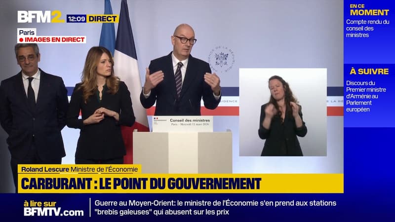 Réserves stratégiques de pétrole: les annonces de certains pays "s'inscrivent" dans "une réflexion coordonnée", assure Roland Lescure