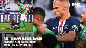 PSG : Mbappé blessé, Bakker assume son embrouille avec les Stéphanois