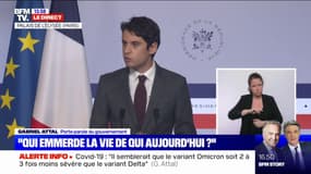 Gabriel Attal: "Les propos du Président me semblent très en-deçà de la colère d'une très grande majorité des Français"