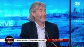 Le Grand Prix de l'Elysée: Benoît Hamon reçu par Bernard Cazeneuve et François Hollande - 31/01