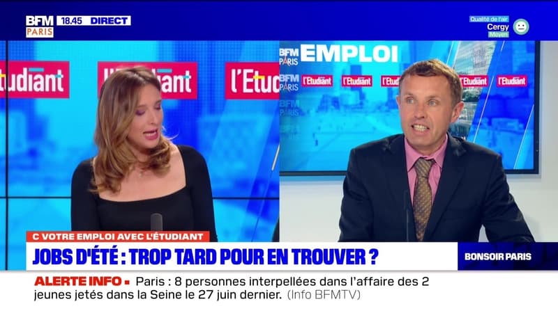 C votre emploi Paris: Jobs d’été, trop tard pour en trouver ? - 07/07