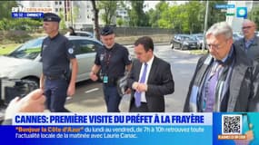 Cannes : le nouveau préfet des Alpes-Maritimes dans le quartier de la Frayère