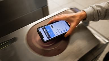 Passe Navigo sur iPhone.