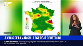 Les cas de varicelle en forte augmentation 