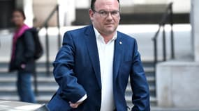 Damien Abad, nouveau ministre des Solidarités, de l'Autonomie et des Personnes handicapées, le 3 mai 2022 à Paris