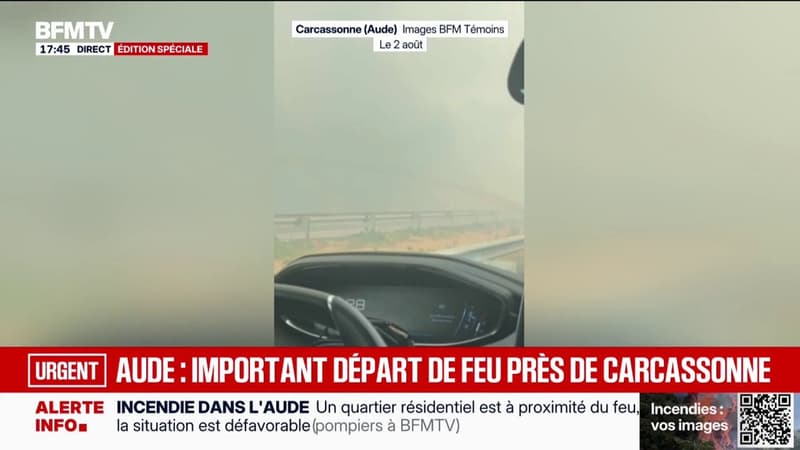 Incendies: un départ de feu près de Carcassonne