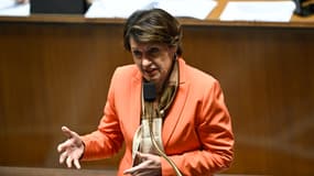 La ministre de l'Agriculture, Annie Genevard, s'exprime lors d'une séance de questions au gouvernement à l'Assemblée nationale, le 19 novembre 2025 (photo d'illustration).