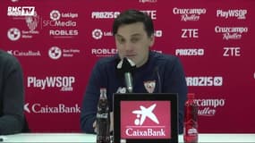 Rancunier, Montella ose un comparatif AC Milan - FC Séville sur la décennie...
