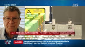 Un quart des Français veut se faire tester avant les fêtes: "C'est mission impossible", prévient le président du syndicat des biologistes