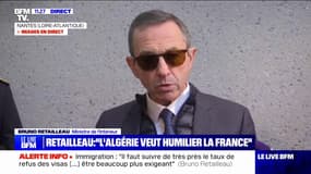 Bruno Retailleau: "On doit désormais évaluer tous les moyens qui sont à notre disposition vis-à-vis de l'Algérie"