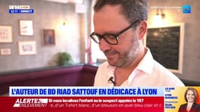 L'auteur de BD Riad Sattouf en dédicace à Lyon ce mardi