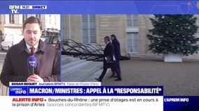 Emmanuel Macron a appelé le gouvernement de François Bayrou à s'élever "au-dessus des différends" lors du premier Conseil des ministres