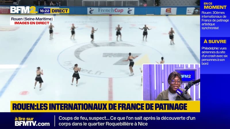 Rouen accueille la 30e édition des internationaux de France de patinage artistique synchronisé