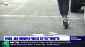 Paris: les mineurs privés de trottinette