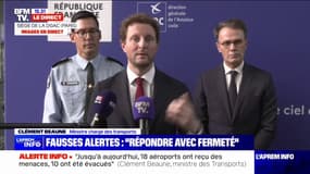 Clément Beaune sur les fausses alertes à la bombe: "Certains cherchent à jouer avec les peurs des Français"  