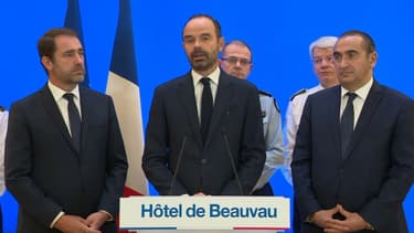 Edouard Philippe au ministère de l'Intérieur.