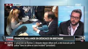Président Magnien ! : François Hollande en dédicace en Bretagne – 14/05
