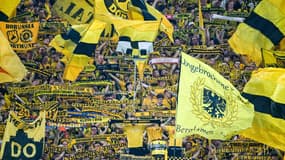 Les supporters de Dortmund le 1er mai 2024