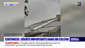 Coutances: la rentrée scolaire reportée au collège, touché par la tempête Ciaran