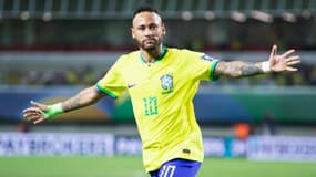 Neymar bat le record de but de Pelé avec le Brésil lors de la victoire face à la Bolivie (5-1, qualifs Mondial 2026), le 9 septembre 2023