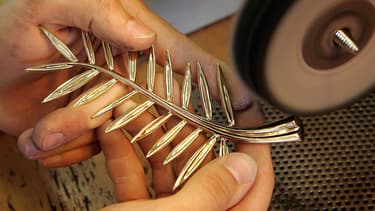 Depuis 1998, c'est Chopard, partenaire officiel du festival, qui fournit la palme.