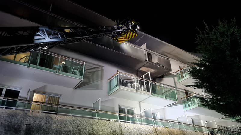 Incendie dans un hôtel d'Antibes le 15 octobre 2021