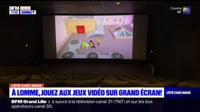 L'été chez nous: jouer aux jeux vidéo sur grand écran