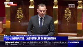 Olivier Dussopt: "Je crois profondément à la réforme des retraites car je crois profondément à la légitimité des urnes"