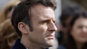 Emmanuel Macron à Toulouse le 20 mars 2022