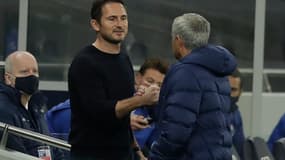 Frank Lampard et José Mourinho