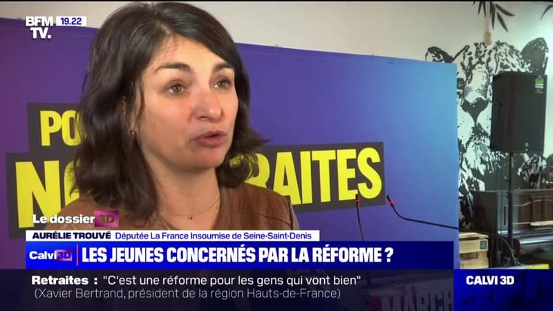 Retraites: Aurélie Trouvé (LFI) soutient le rassemblement 