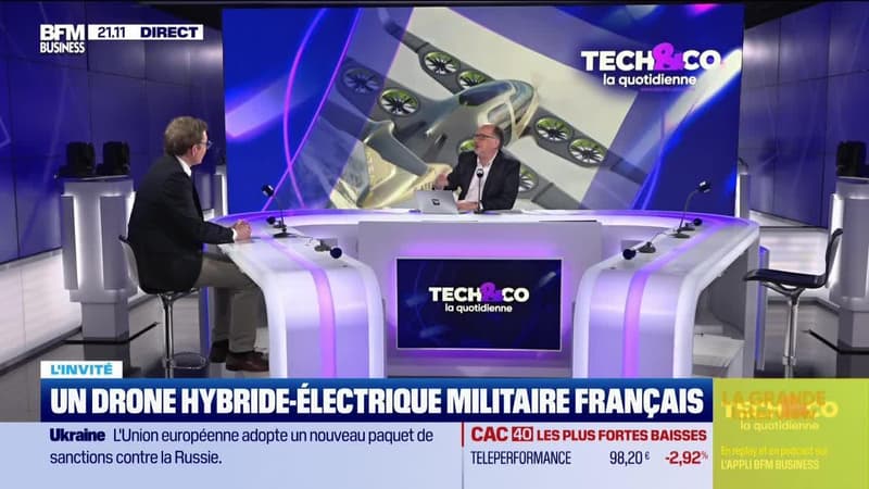 Jean-Christophe Lambert (Ascendance) : Le DT46, premier drone hybride-électrique militaire français - 19/02