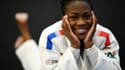 La quadruple championne du monde de judo, la Française Clarisse Agbegnenou, pose à l'Institut national du sport, de l'expertise et de la performance (INSEP), le 30 janvier 2020
