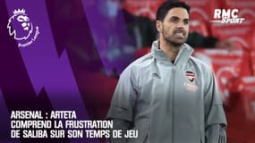 Arsenal : Arteta comprend la frustration de Saliba sur son temps de jeu