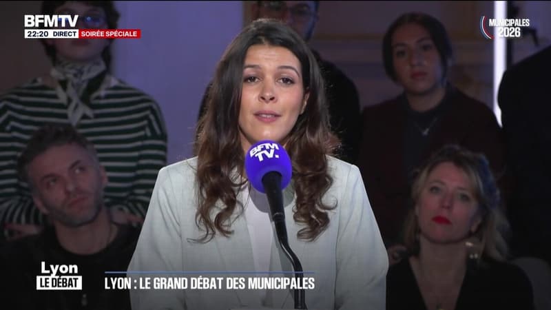 "Je veux redonner la voix à toutes les Lyonnaises et les Lyonnais dès 16 ans, sans condition de nationalité, grâce au référendum d'initiative citoyenne", affirme Anaïs Belouassa-Cherifi (LFI)