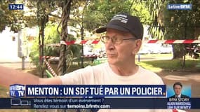 SDF tué par un policier à Menton: un témoin raconte la scène