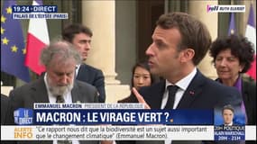 Emmanuel Macron: "Lutter pour la biodiversité, c'est lutter contre les inégalités d'aujourd'hui et de demain"